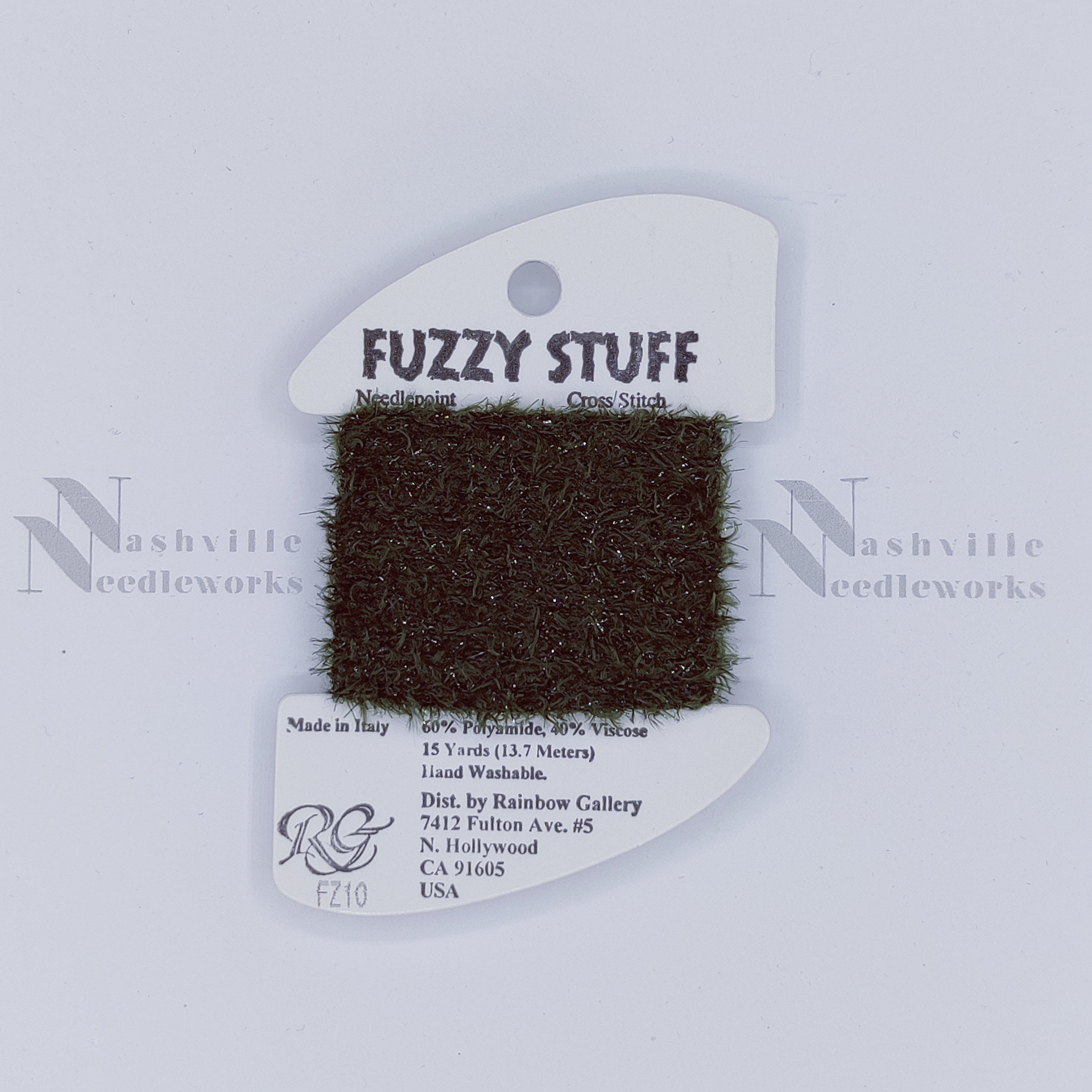 Fuzzy Stuff FZ10 Tree Green – Nashville Needleworks
