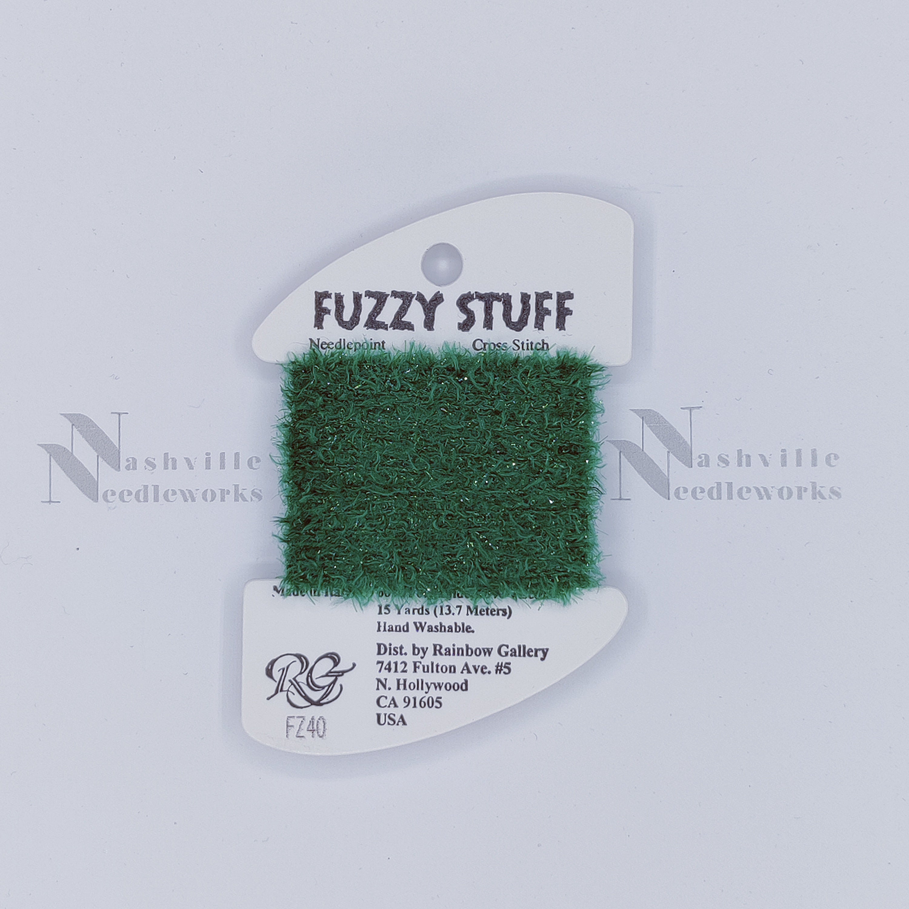 Fuzzy Stuff FZ40 Dark Emerald – Nashville Needleworks