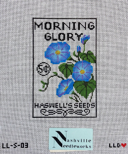 Lauralove&nbsp; Designs LL-S-03 
Morning Glory Seed Packet