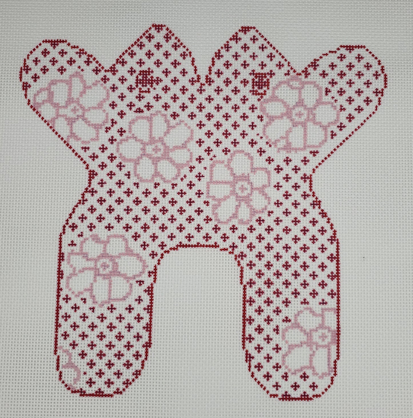 Blue Water Needlepoint Frog Lily-Frame Weight BW2050KS