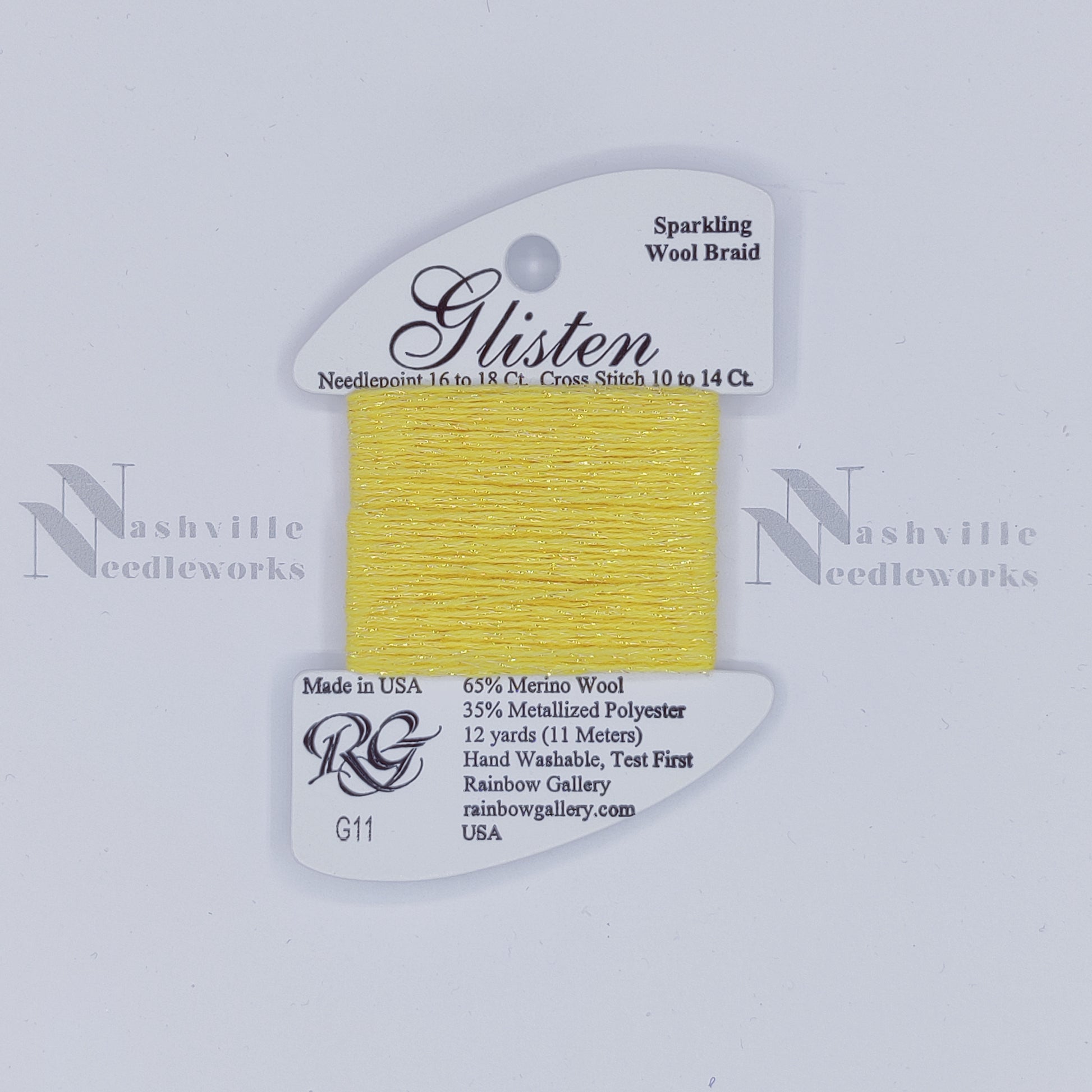 Glisten G11 Lemon Yellow