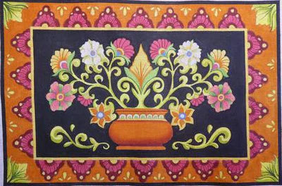 LYM Mexican Flower Pot