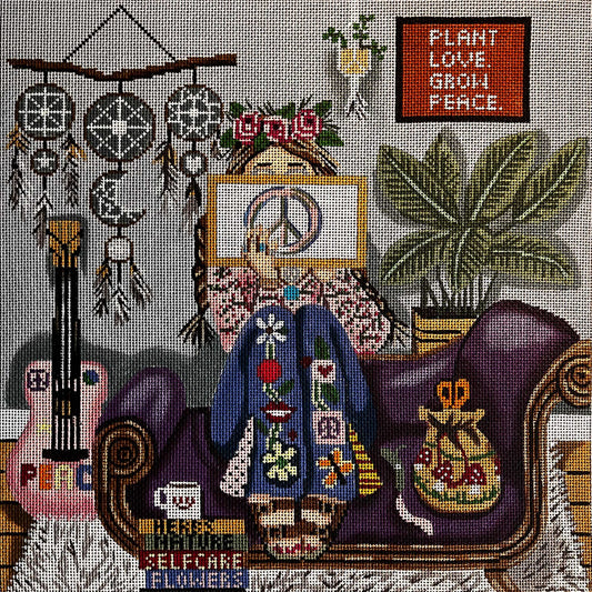 Hippie Stitching Girl (TS)