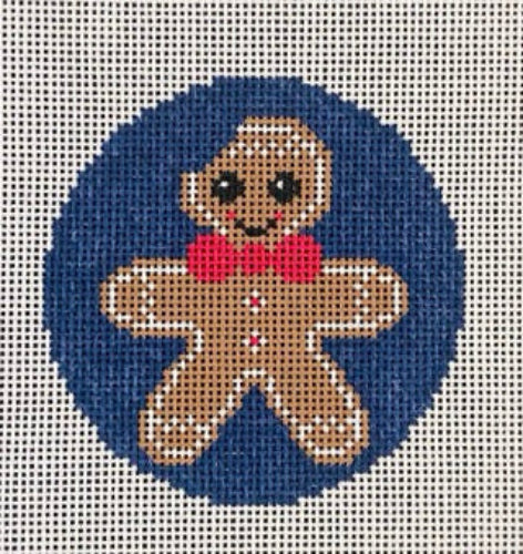 Love MHB Studio CHR107 Gingerbread Boy Round