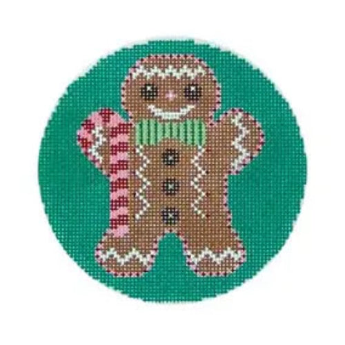 CBK Needlepoint/Shelly Tribbey Designs Gingerbread Cookie Boy 
ST-C761