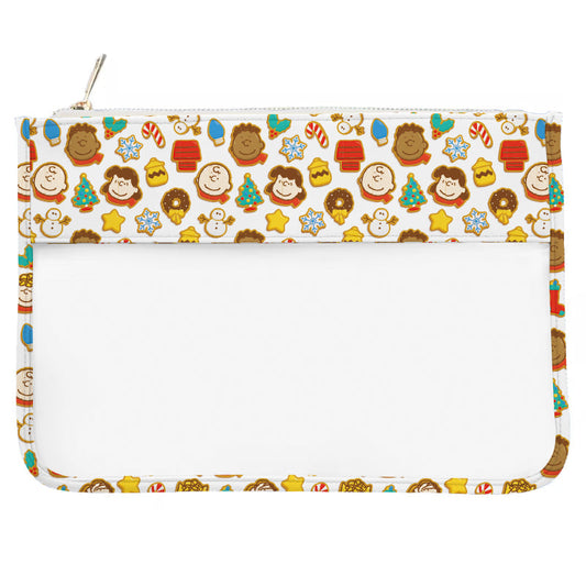 PEANUTS Gingerbread Cookies - Medium PVC Project Pouch