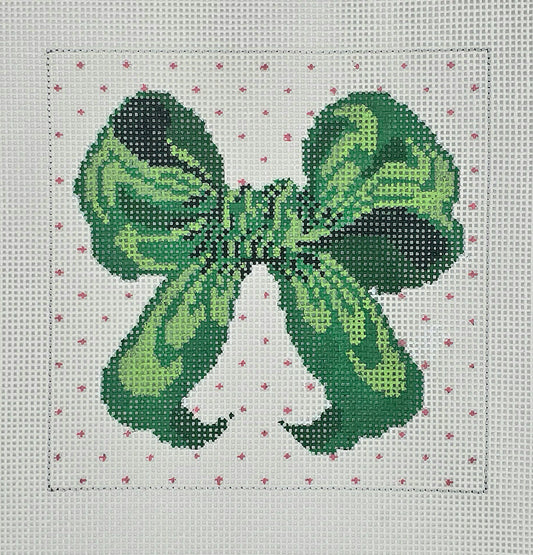 The Collection Designs KB-18B 
Green Bow Square