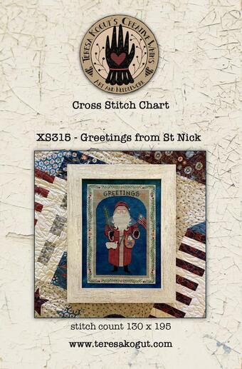 Greeting from St. Nick, Teresa Kogut chart