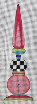HO3102 (TS) -  14.5 PINK GREEN FINIAL