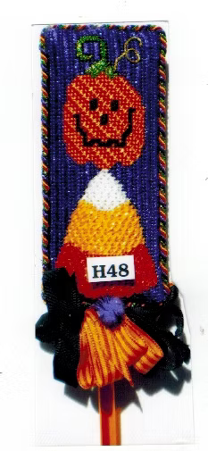 The Princess and Me Candy Corn Pumpkin H48