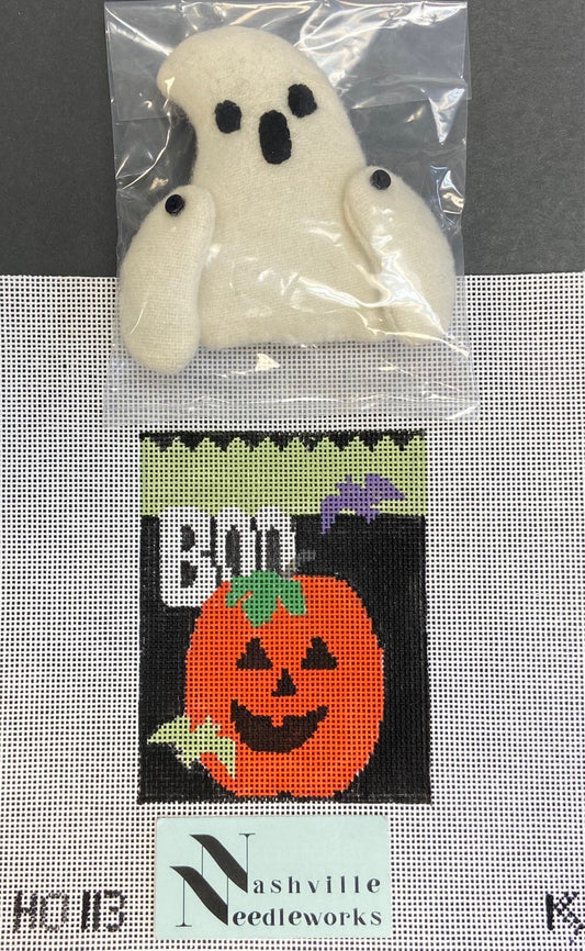 Kathy Schenkel Boo Pumpkin Treat Bag 
HO-113