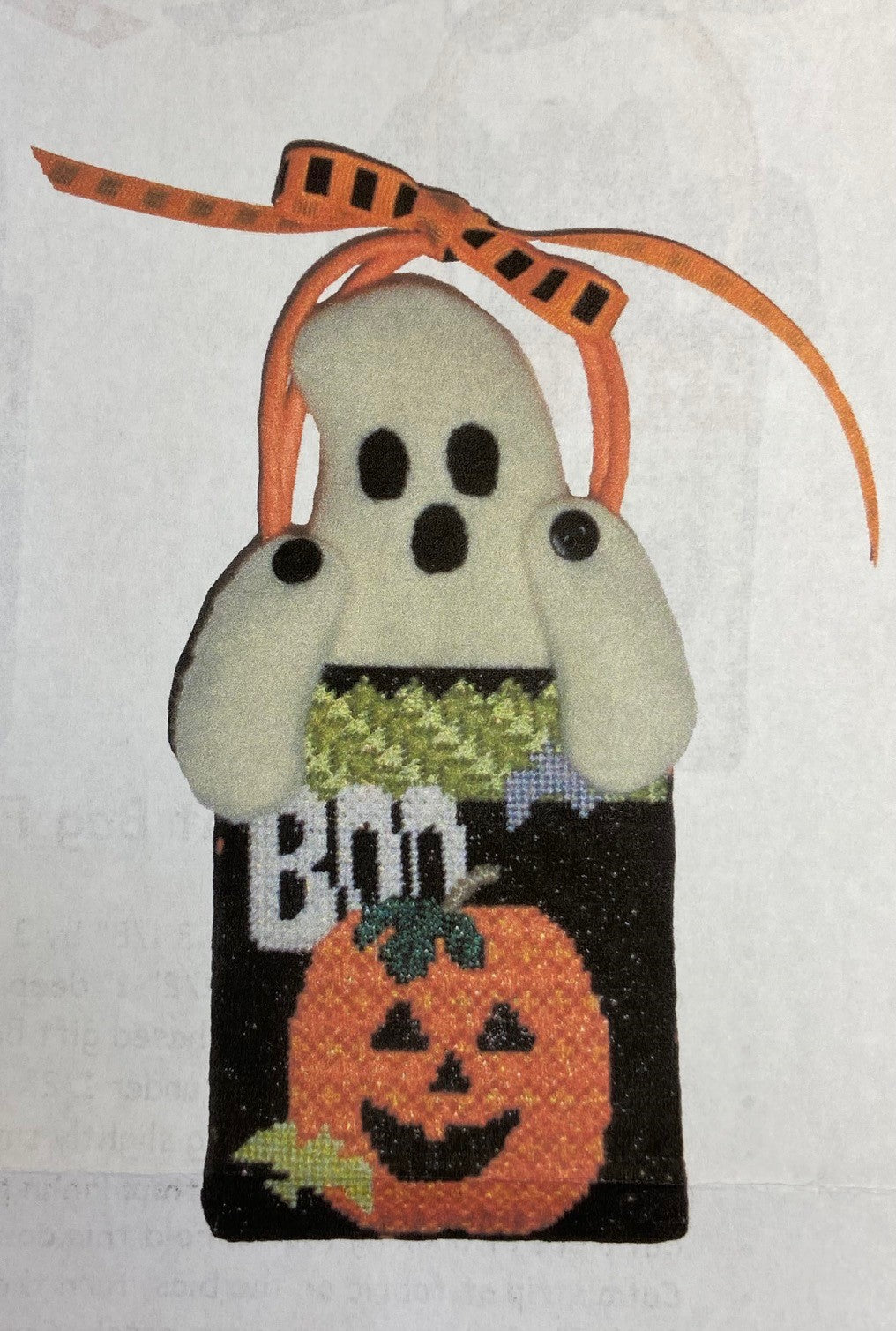 Boo Pumpkin Treat Bag