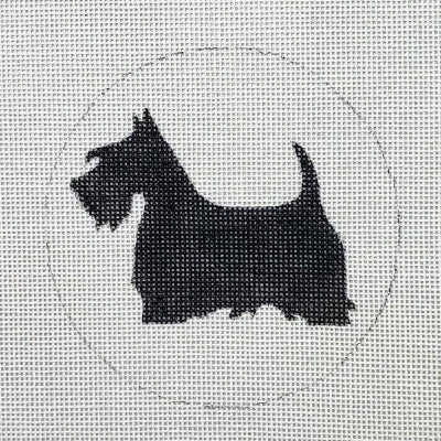 HO2257 (TS) -  SCOTTIE ROUND ORNAMENT
