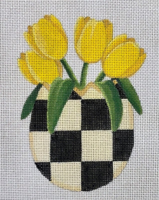 HO2258 (TS) -  YELLOW TULIPS EGG