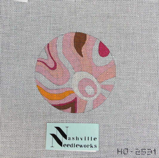 Raymond Crawford Mod Pink Ornament HO-2531