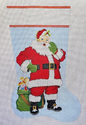 Raymond Crawford Santa with Bag Stocking HO-2786