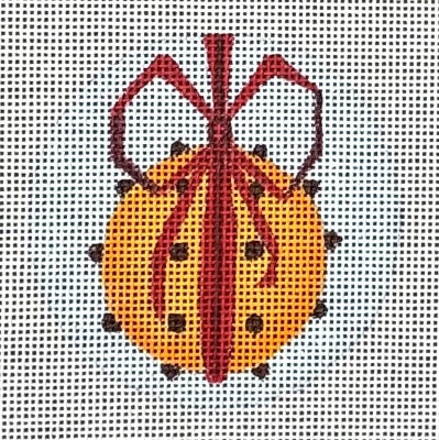 HO2731 (TS) -  ORANGE SPICE ROUND ORNAMENT