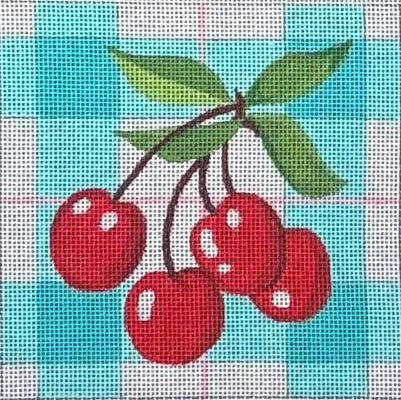 HO2831 (TS) -  SQUARE CHERRIES PLAID