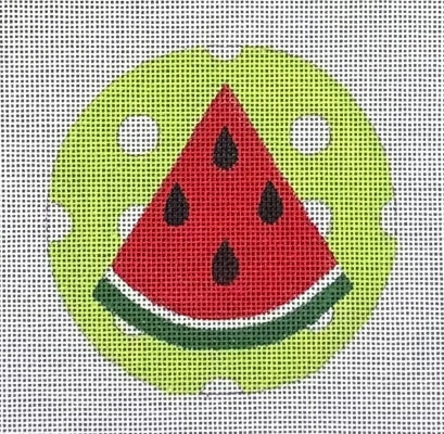 HO2893 (TS) -  MELON DOT GREEN RND