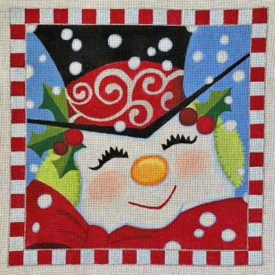 HO3307 (TS) -  SNOWY SNOWMAN PORTRAIT