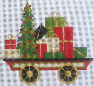 Raymond Crawford Holiday Express Flatbed (Package) car
