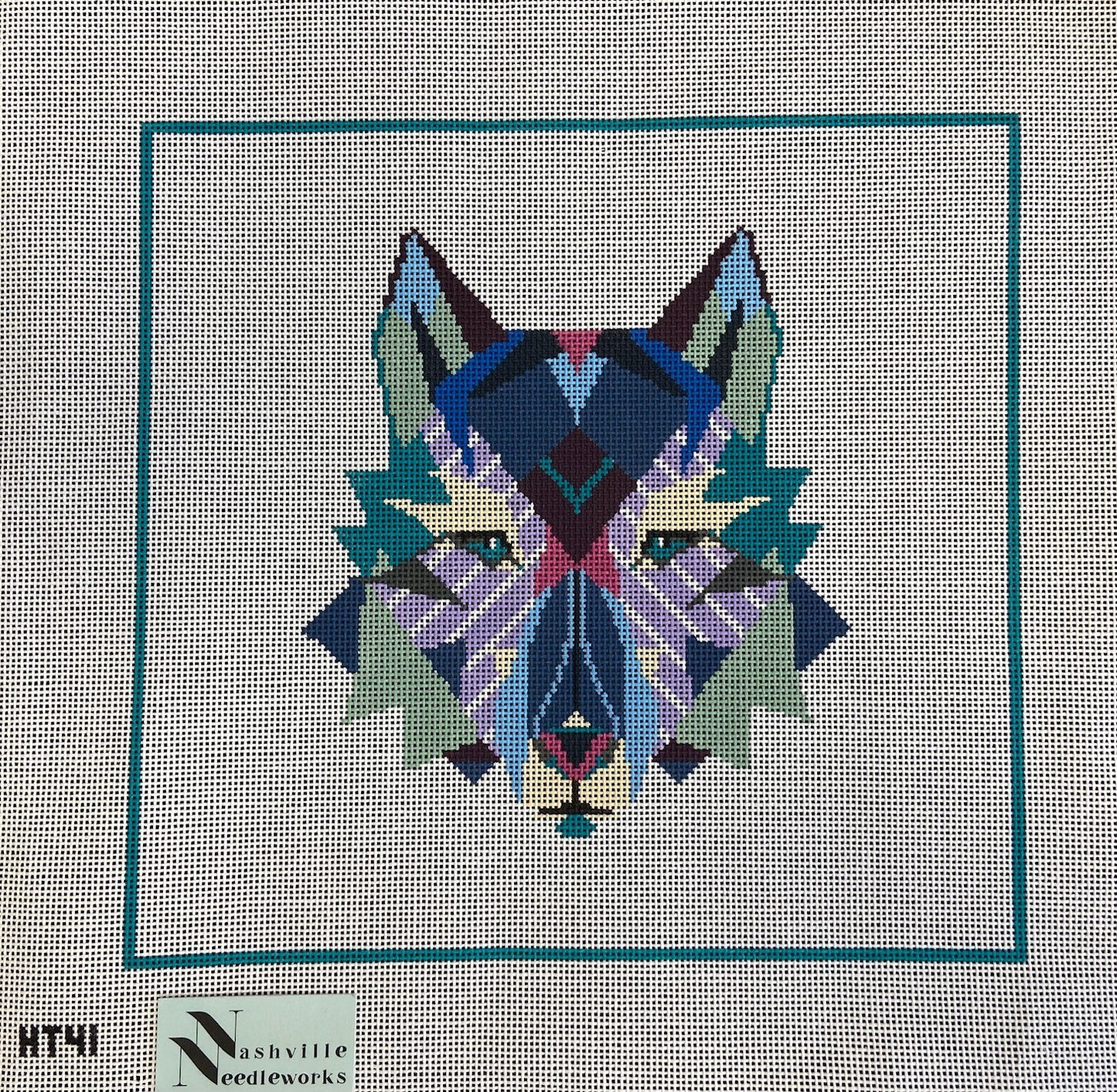 KNC Designs Hello Tess Wandering Wolf HT41