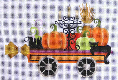 HW105 (TS) -  HALLOWEEN TRAIN FLAT CAR
