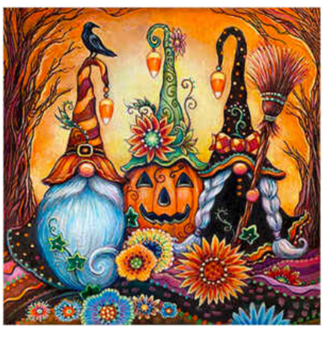 Oasis Needlepoint A46 Hocus Pocus