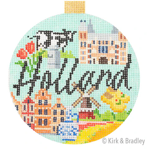 Bradley Needlepoint Company
Holland Travel Round
KB1673