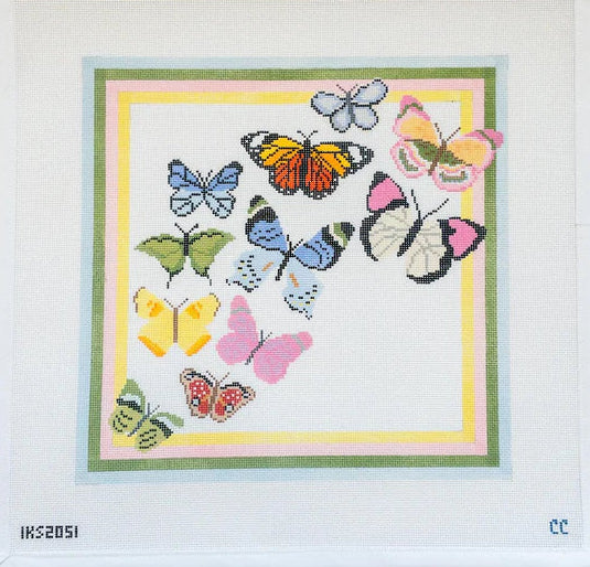 Initial K Studio Catherine Cartie Calligraphy Butterfly Migration IKS2051