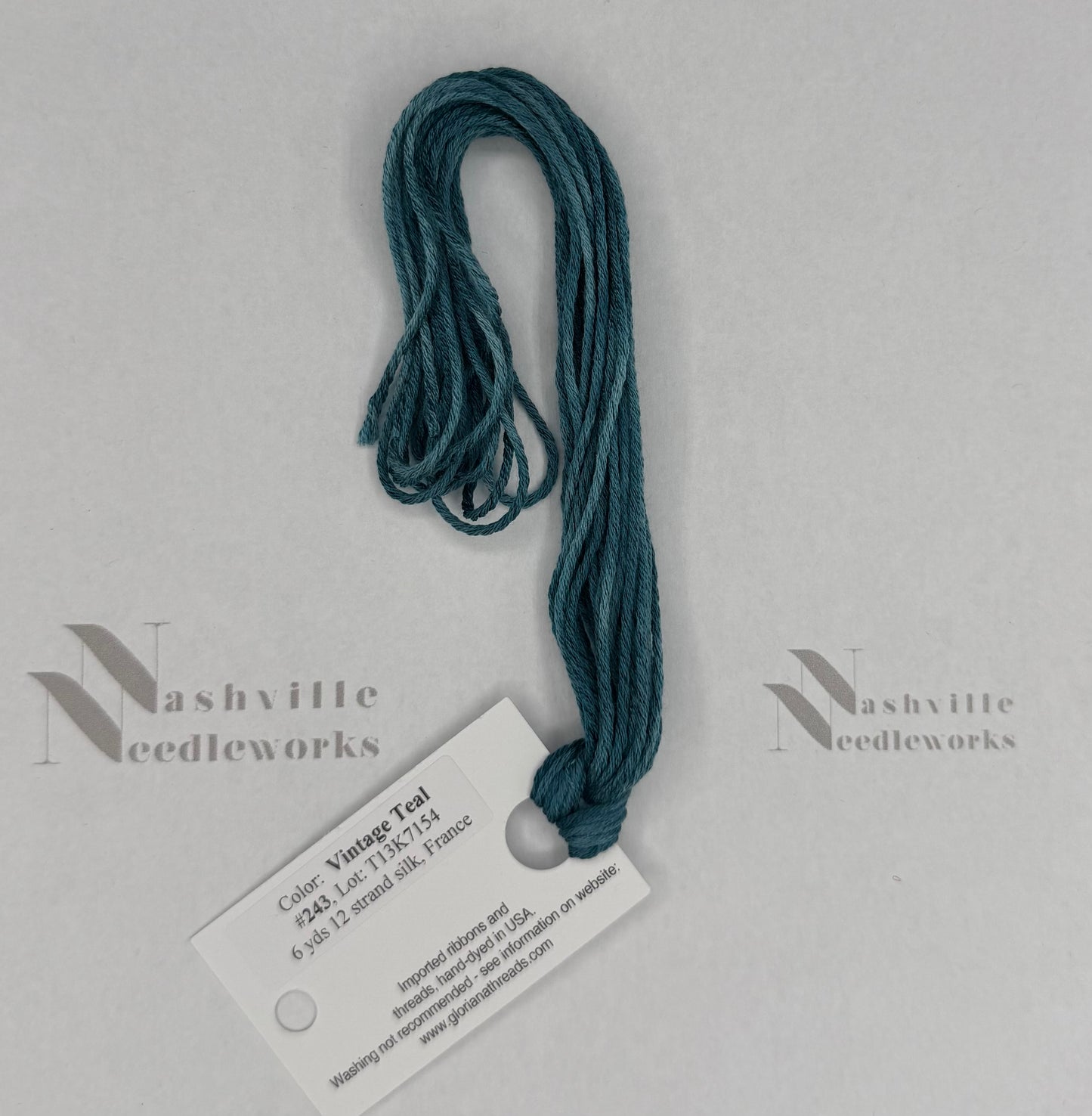 Gloriana 12-Ply Silk - 243 Vintage Teal