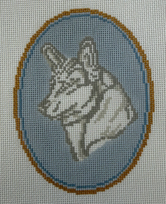 Atlantic Blue Canvas
The Corgi Cameo
RS-202