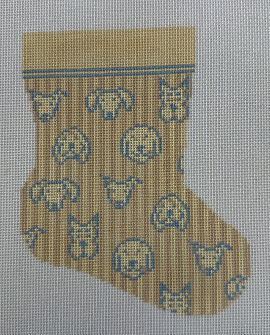 Atlantic Blue Canvas
Dog Doodles Mini Stocking
ABC-831
