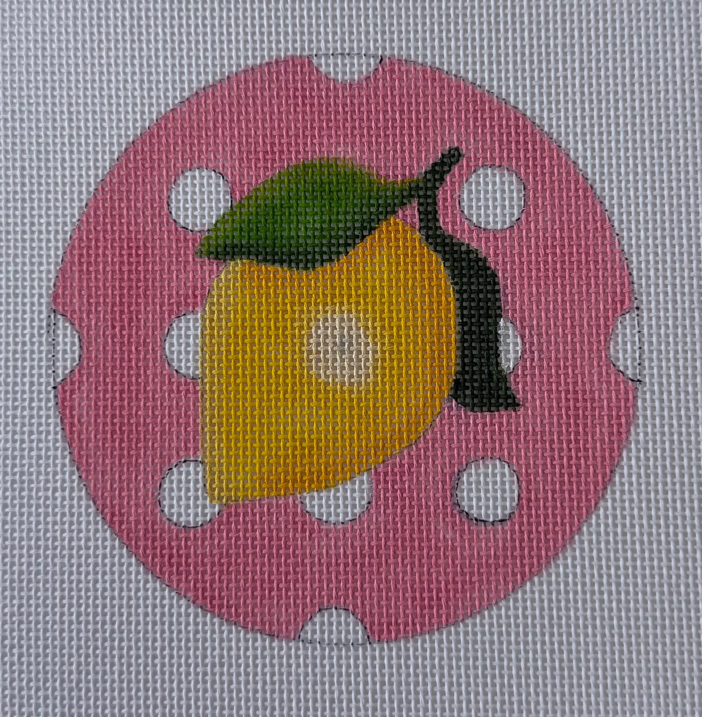 Raymond Crawford
Lemon Dot Pink Round
HO-2897