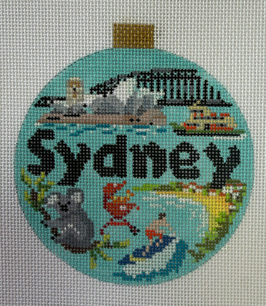 Bradley Needlepoint Company
Sydney Travel Round
KB1358