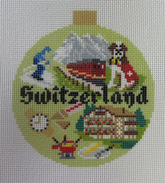 Bradley Needlepoint Company
Switzerland Travel Round
KB1406