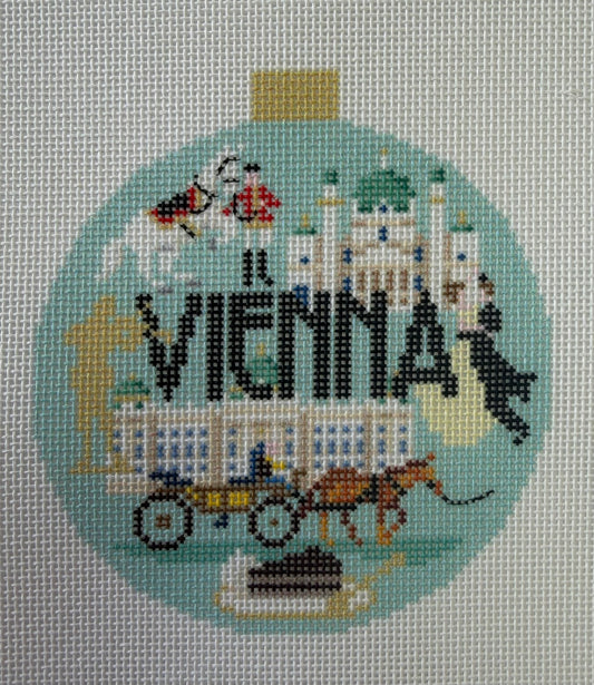 Bradley Needlepoint Company
Vienna Travel Round
KB1407