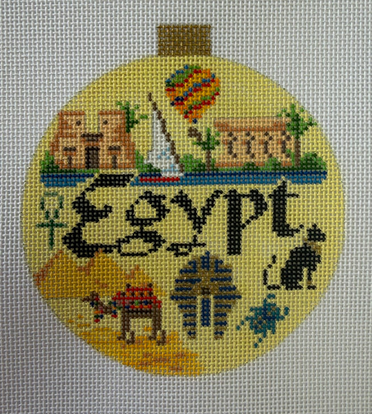 Bradley Needlepoint Company
Egypt Travel Round
KB1446