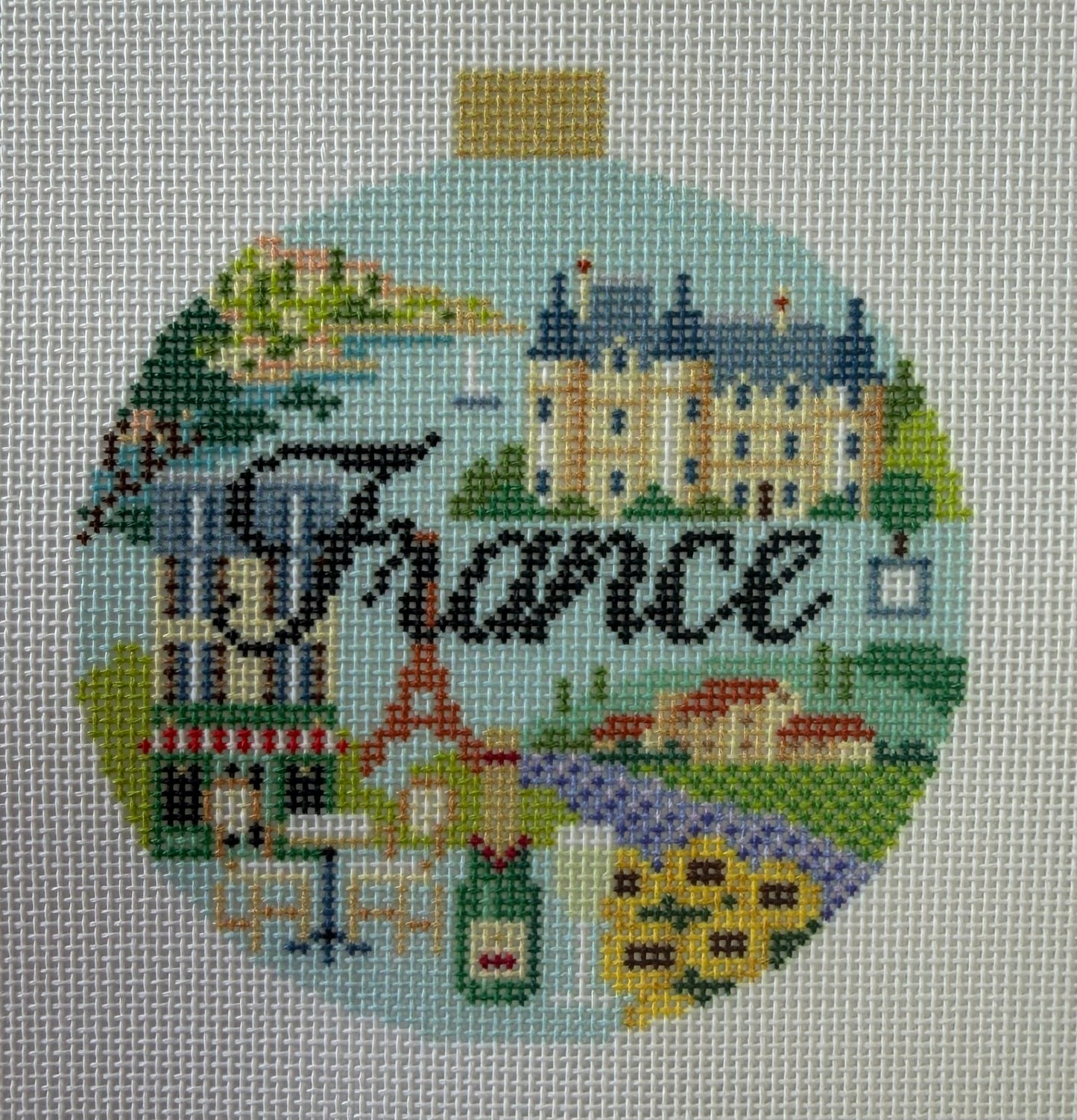 Bradley Needlepoint Company
France Travel Round
KB1517