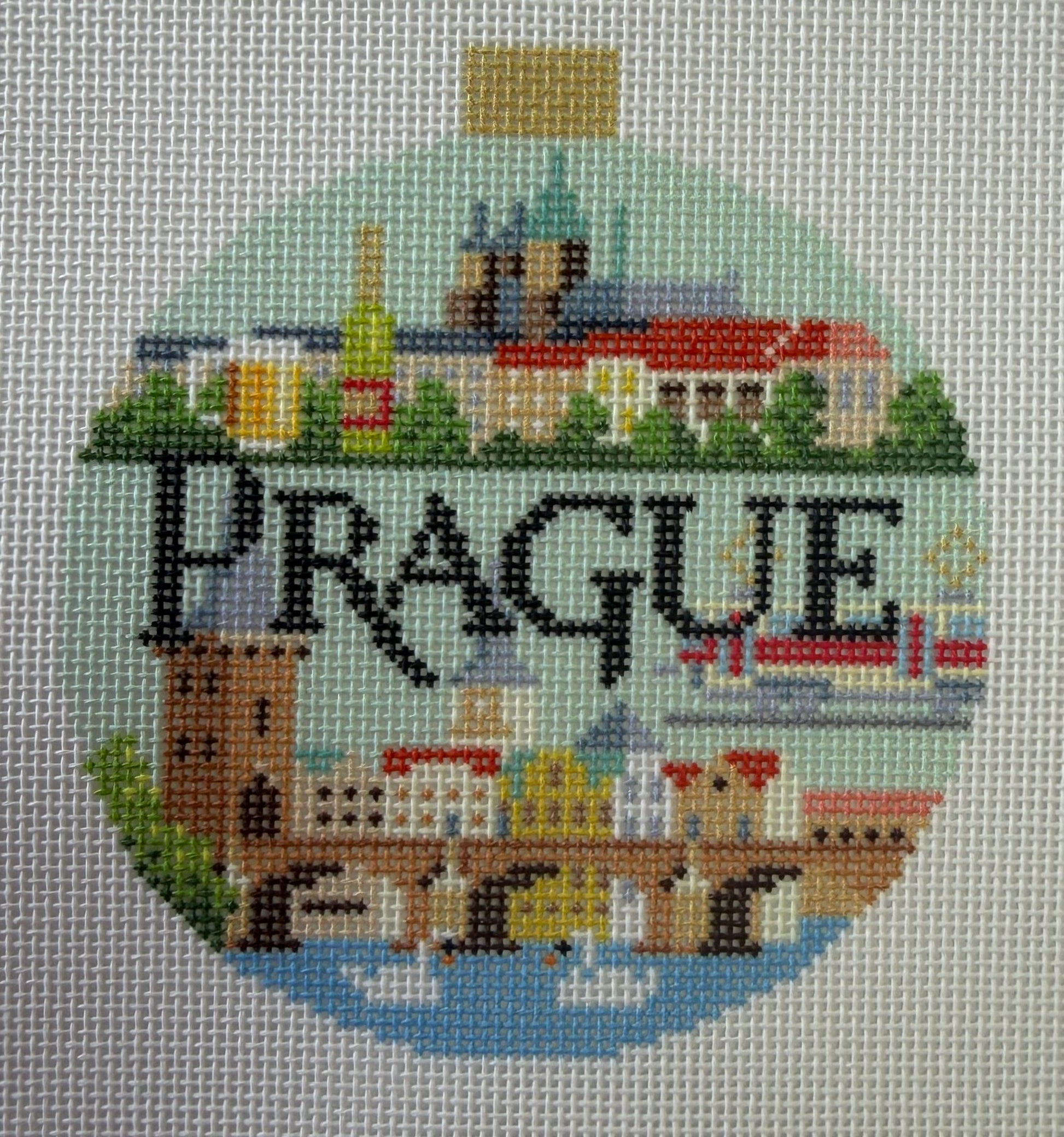 Bradley Needlepoint Company
Prague Travel Round
KB1641