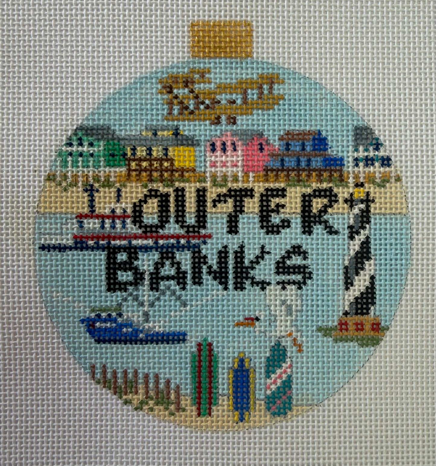 Bradley Needlepoint Company
Outer Banks Travel Round
KB1689