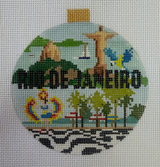 Bradley Needlepoint Company
Rio de Janeiro Travel Round
KB1692
