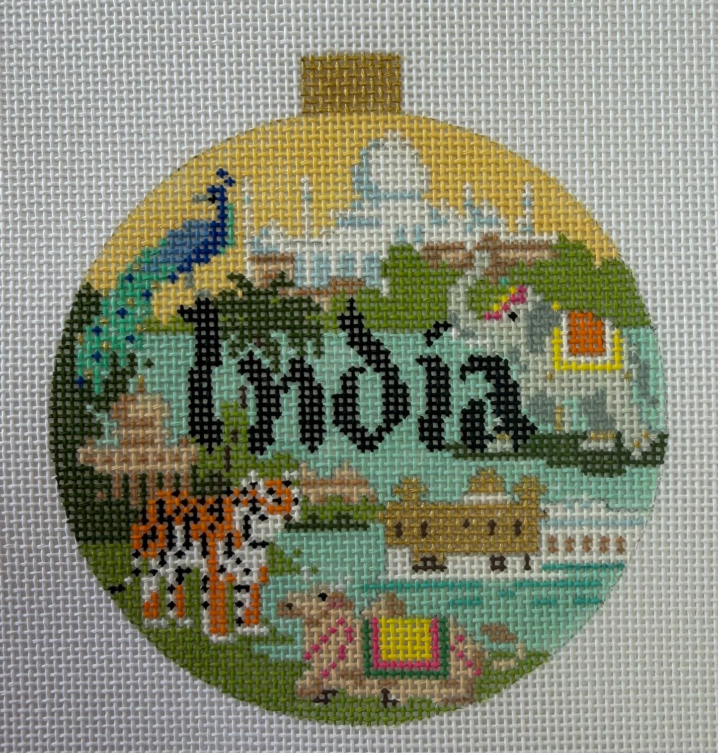 Bradley Needlepoint Company
India Travel Round
KB1694