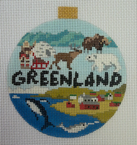 Bradley Needlepoint Company
Greenland Travel Round
KB1696