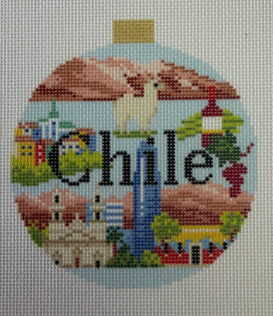 Bradley Needlepoint Company
Chile Travel Round
KB1701