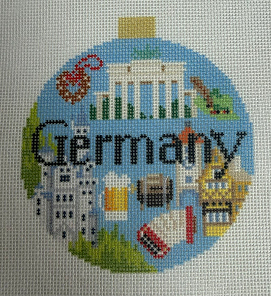 Bradley Needlepoint Company
Germany Travel Round
KB1684