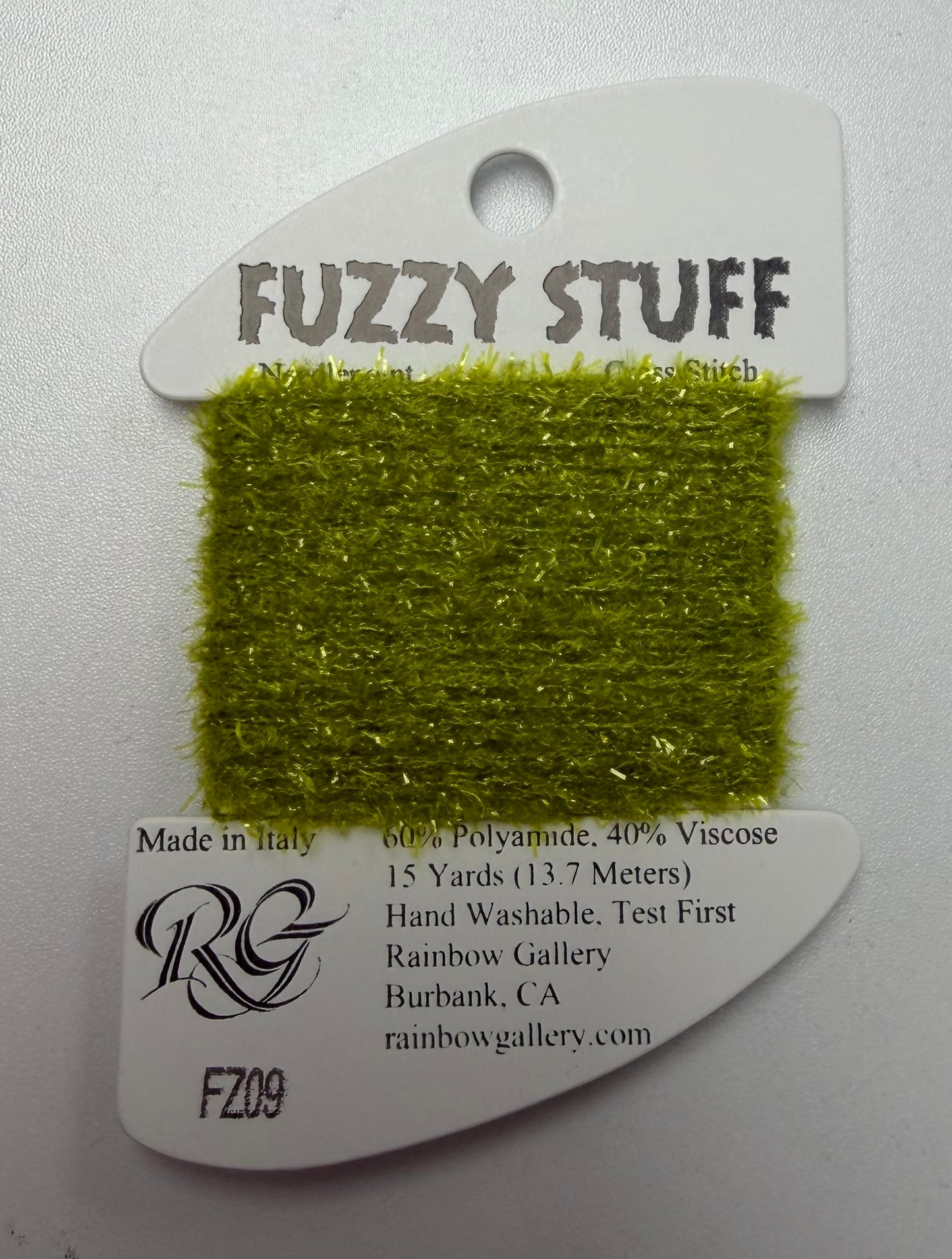 Fuzzy Stuff FZ09 Lime Green