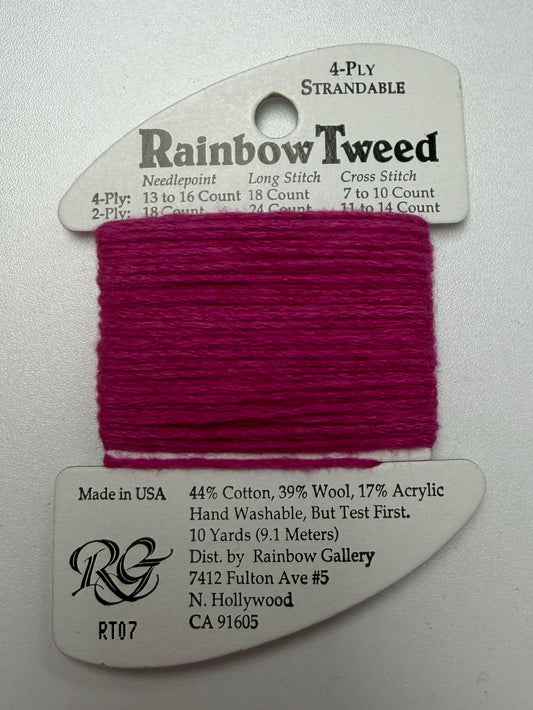 Rainbow Tweed - RT07 Fuchsia
