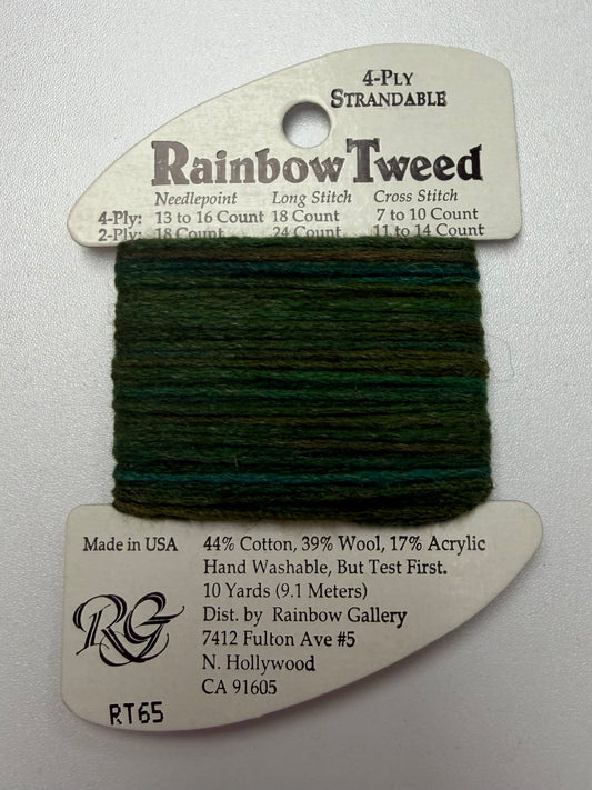 Rainbow Tweed - RT65 Evergreen