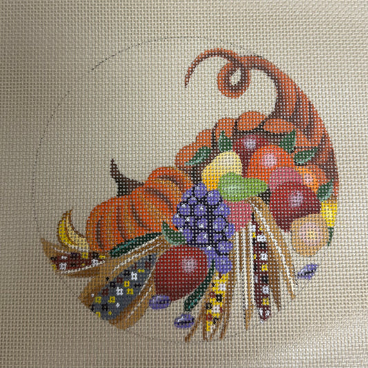 Fleur de Paris
Thanksgiving Holiday Coasters
Leigh # 7805
18 mesh
5" Round